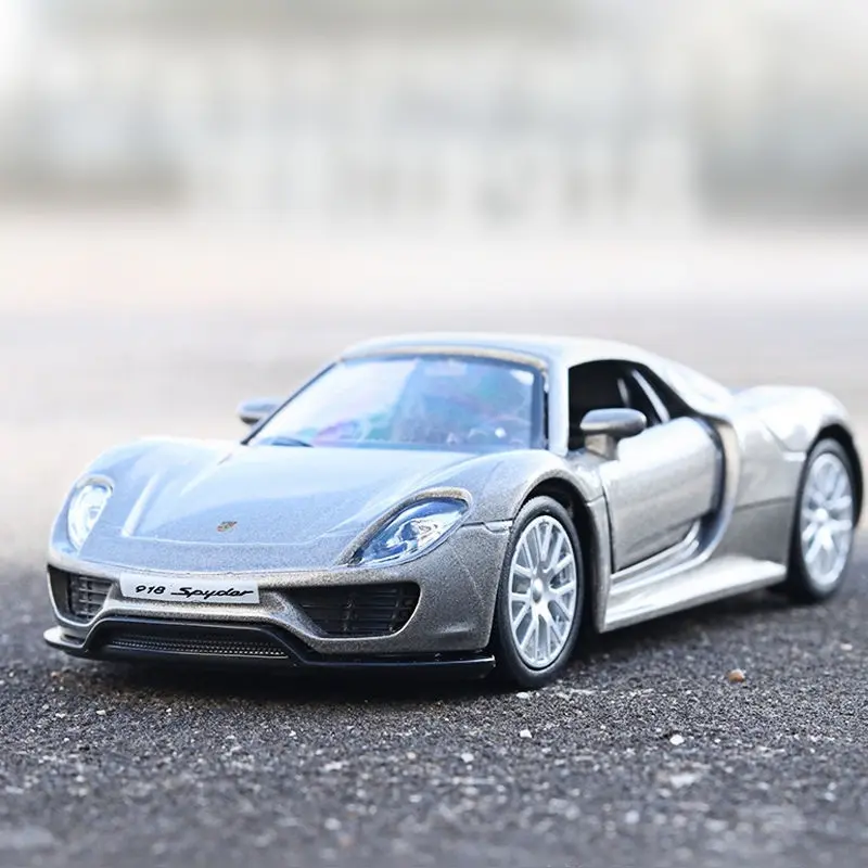Xe Mô Hình Siêu Xe Porsche 918, RMZ City, Tỷ Lệ 1: 36, Hợp Kim, Mô Hình Sưu Tập Quà Tặng Trẻ Em, Đúc Khuôn Tinh Tế Và Ô Tô Đồ Chơi, Mô Phỏng, Tuyệt Vời Làm Quà Tặng Toy xe mini gt 0