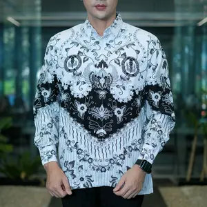 SERAGAM PGRI PRIA FULL FURING LENGAN PANJANG