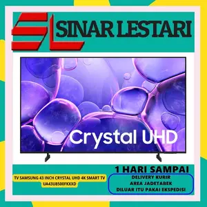TV SAMSUNG 43U8500F 43INCH CRYSTAL UHD 4K SMART TV 2025 UA43U8500FKXXD // 43DU8000