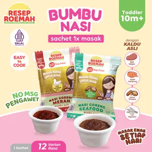 Resep Roemah Bumbu Nasi / Bumbu Instan Anak / Kids Instant Seasoning Homemade / Bumbu Masak / No MSG