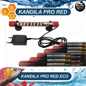 KANDILA PRO RED VIEW ECO Lampu Aquarium Berwarna Merah Pada Ikan 20.30.40.50.60.80.100 cm