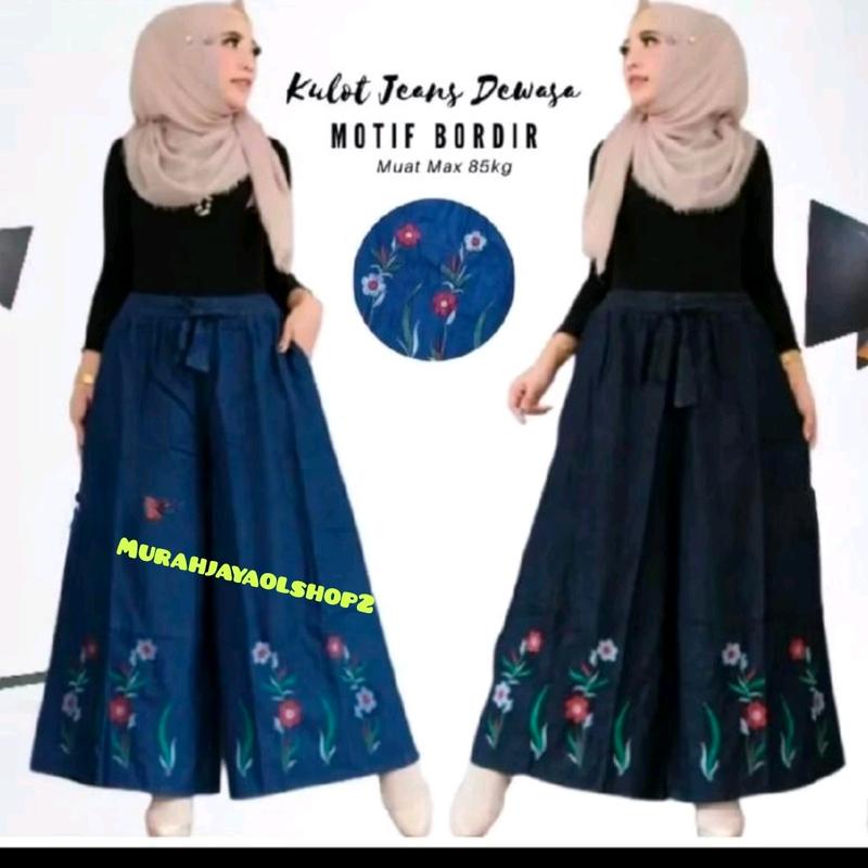 BIG SALE celana kulot jeans super jumbo 4