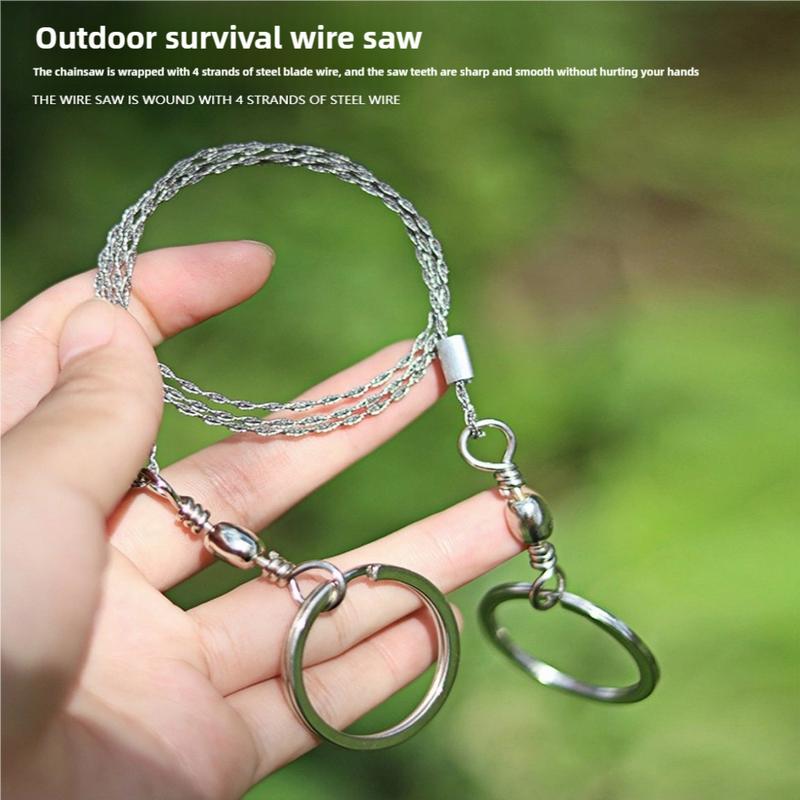 Product Introduction of Wire saw survival walking, going to the forest, sawing water pipes 16