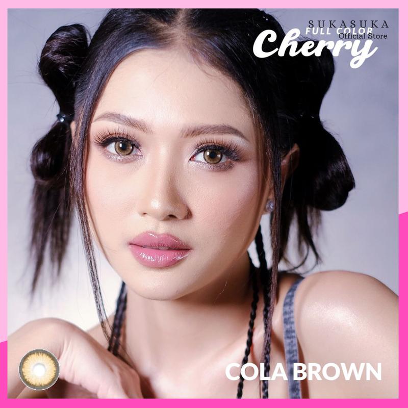 SOFTLENS CHERRY by LIVING COLOR NORMAL & MINUS 3