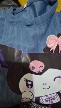 Product Review of Baju Anak Oneset Celana Cutbray Knit Hornet Dtf Kuromi Untuk Anak Usia 2 Sampai 12 Tahun - One Set Luna from T**a A**n 0