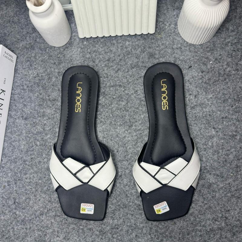 LANOES Sandal Wanita Korean Style Elegan Dan Mewah Sandal Wanita Ootd 4