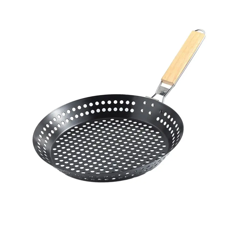 Bakeware Grill Pan Frying Pan for Indoor Outdoor Picnics Kitchen Utensils
