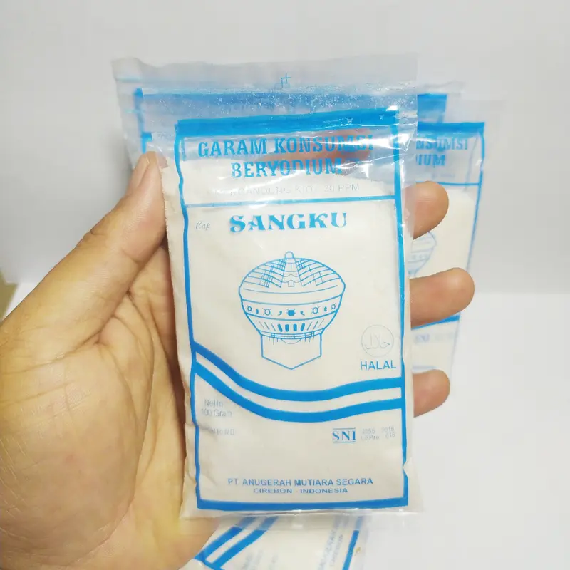 10pc Garam Masak Halus Beryodium Cap Sangku Isi 100gram Salt Himalaya 2