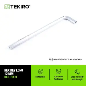 Tekiro Kunci L Panjang 12 Mm /Kunci L Panjang / Tools - Alat Perkakas