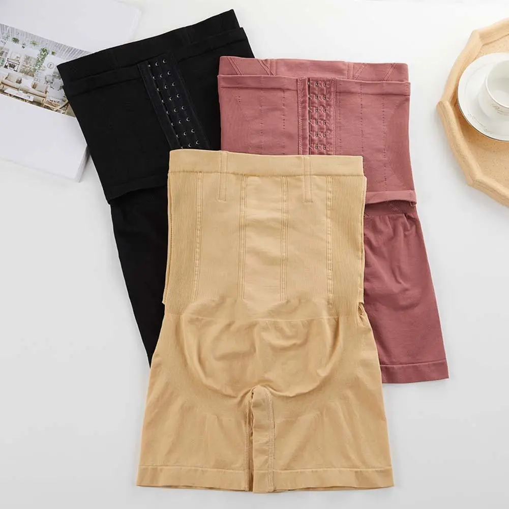 LT Seamless High-waisted Tights Double-Breasted Panties Safety Pants For Ladies Panties Shapewear #461478