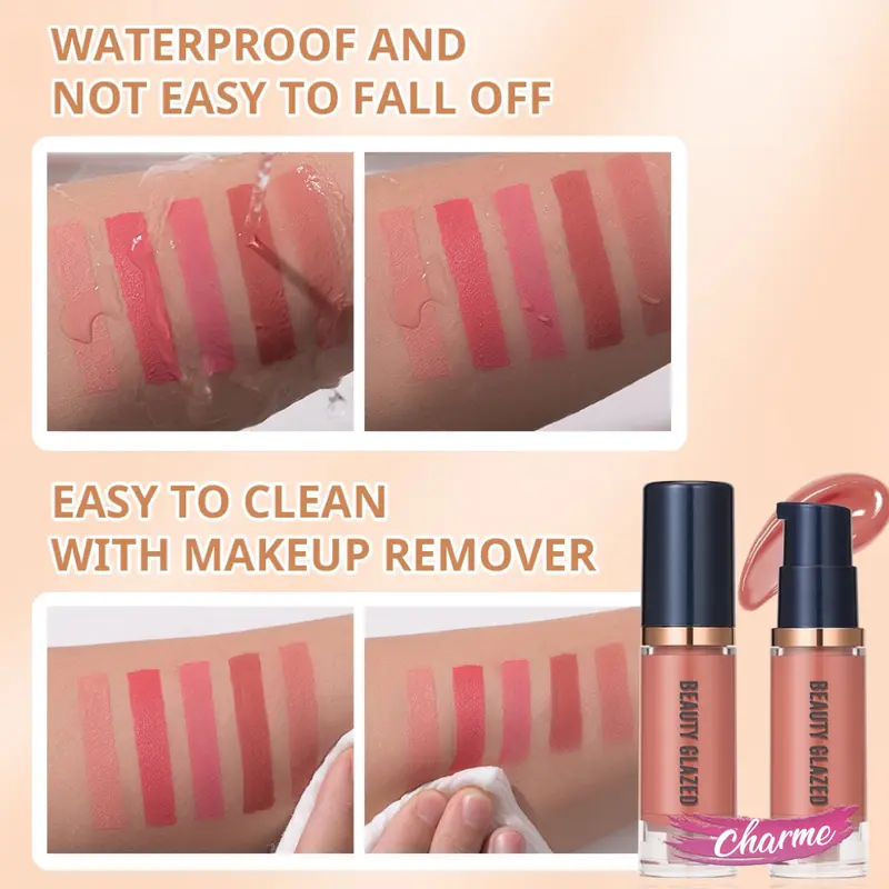 (READY & ORI) BEAUTY GLAZED Liquid Blush On B179 2