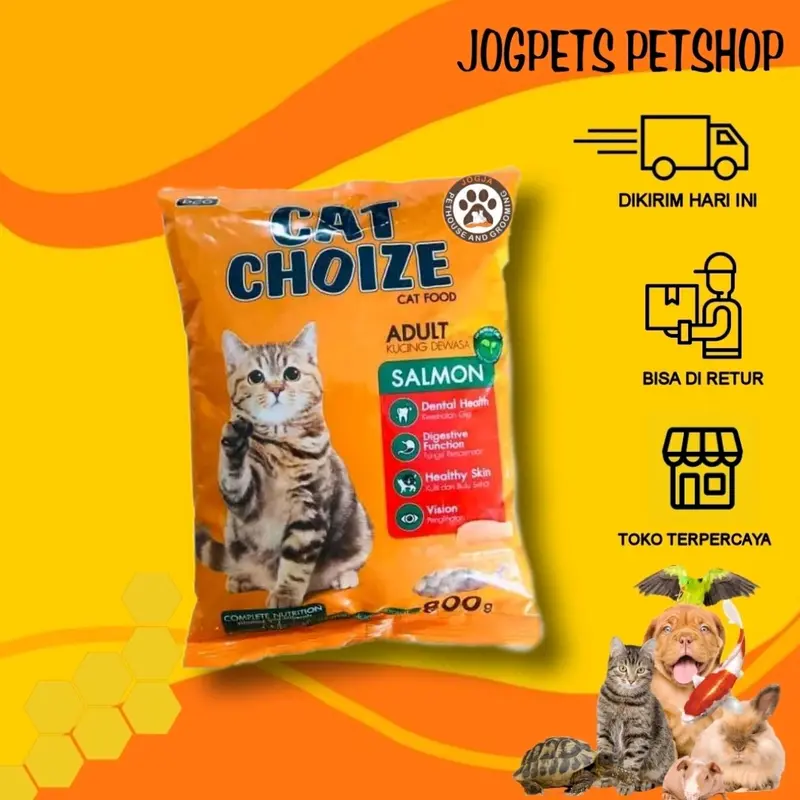 Cat choize adult salmon dan tuna 800g 1