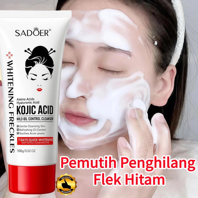 Menghilangkan flek hitam di wajah Penghilang flek hitam membandel Pembersih wajah flek hitam Mencerahkan Warna Kulit Kontrol Minyak Melembabkan - Beli 3 gratis 2
