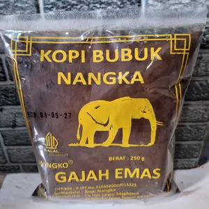 Kopi Bubuk Nangka 250gr Cap Gajah Emas Coffee Robusta