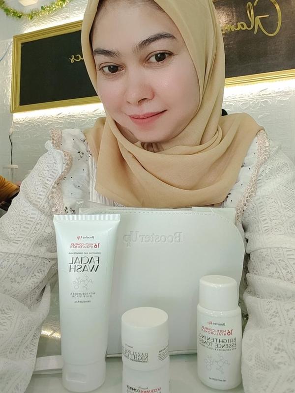 BoosterUp Ultimate Plus Paket Flek & Anti Aging Exfoliating 9