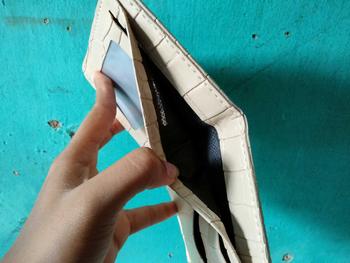 Product Review of Dompet Wanita Dompet Lipat Croco Kartu dompet  wanita murah from k**@ 0