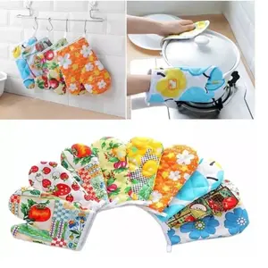 ￼SARUNG TANGAN MASAK anti panas / sarung tangan oven / sarung tangan panci wajan
