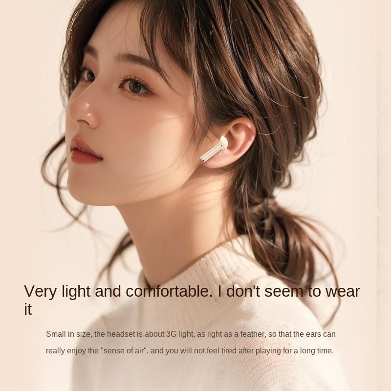 Product Introduction of True wireless Bluetooth headset Comfortable lightweight wear sports long battery life standby high sound quality Audio Earbud Electronic 8