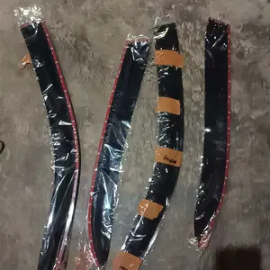 Talang Air Mobil Baleno Tahun 1997-2002 Model Slim 4 Pintu - Hitam Riben Glossy