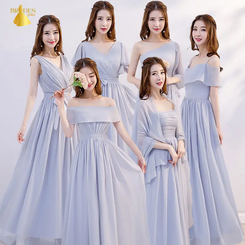 Bd Gaun Bridesmaid Gaun Pernikahan Panjang Bd52-57 3