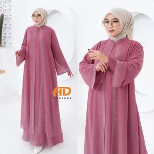 Gamis Sabira Ceruty Babydoll - Pakaian Wanita Terbaru - Variasi Swaroaky
