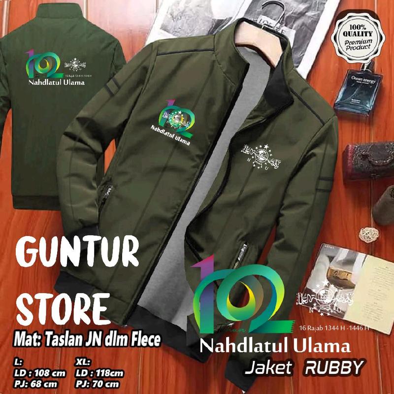jaket NU 102 terbaru free nama, jaket nahdlatul ulama, jaket harlah nu 2
