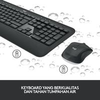 Gambar KEYBOARD LOGITECH MK540 Advanced Combo Wireless - Office Keyboard & Mouse Wireless dari Techno Computer Bali Kota Denpasar 4 Tokopedia
