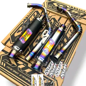 Knalpot SALEMBA SWR Racing type SWR SERIES X SWR EDITION Leher Ceklis Kendaraan Vario Nmax Aerox Beat Pcx Mesin Motorcycle Slincer bor boran std inlet 38 Original Performance Stylish Fungsional