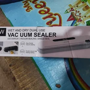 (BISA COD) UPUPIN Mesin Vacum Sealer Makanan Alat Vakum Makanan / Penyegel Otomatis/ Basah Dan Kering Fresh Peralatan Vacuum dengan Kabel