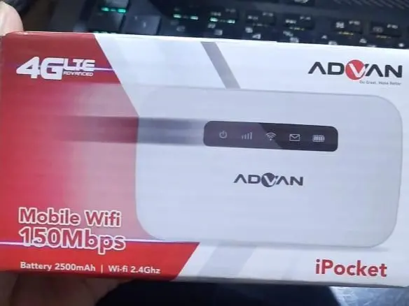 4dvan  IPOCKET MIFI MF01 UNLOCK ALL OPERATOR BATERAI 2500 MAH Device Portable Sinyal
