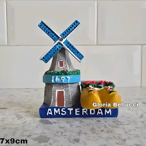 souvenir kincir angin amsterdam miniatur holland oleh oleh negara belanda