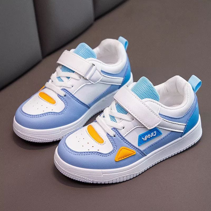 CANDU02.Sepatu Sneakers Anak-Anak Running Laki Laki & Perempuan UNISEX Sport Fashion Shoes Sport AXIO kid03 Full Busa Foam FU Leather Premium Terbaru