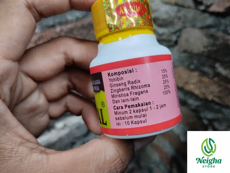 Kapsul Ar Rijal - 10 Kapsul Asli 100% 1