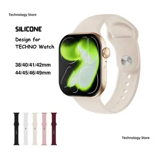 Silicone Sport Strap for Smartwatch S1046mm 49mm