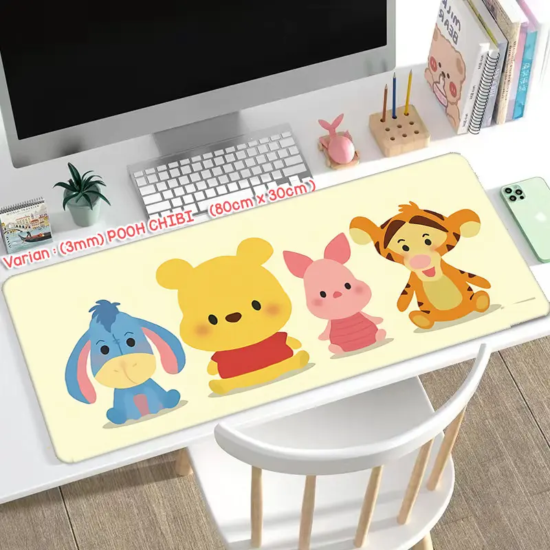 Mousepad Gaming Panjang Mouse Pad Premium Deskmat - Alas Meja LapTp Komputer - Computer, Rubber, Jahitan Rapih 2