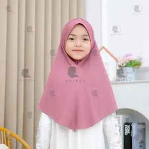 Hijab Instan Anak Remaja Lubang Telinga Jersey Hight Quality