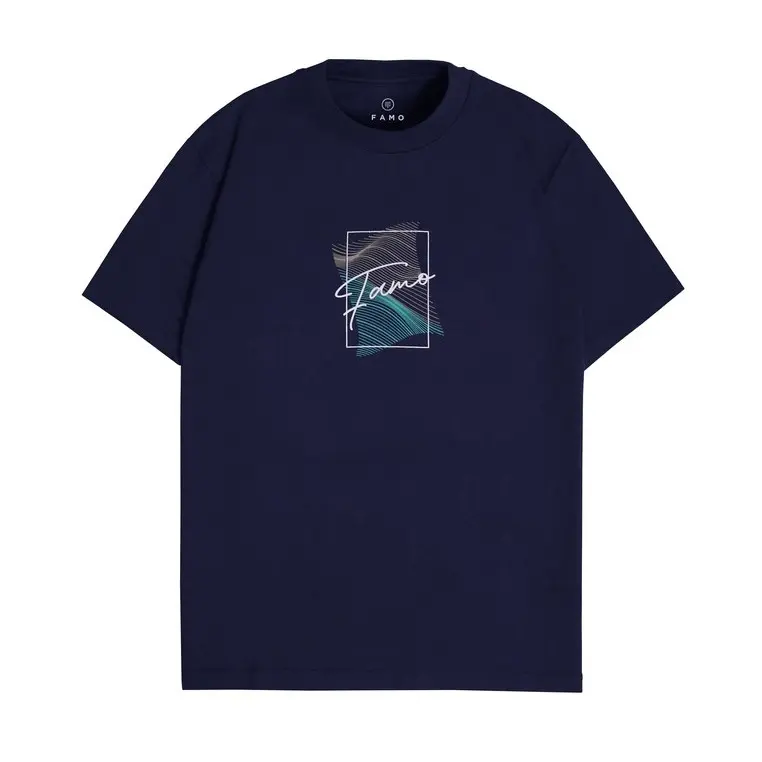 Famo Men's T-Shirt Regular Fit Short Sleeve Cotton I02042412BR