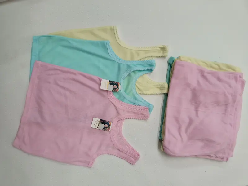 GROSIR 12PCS KAOS DALAM ANAK WARNA UNISEX MURAH DAN BERKUALITAS 4