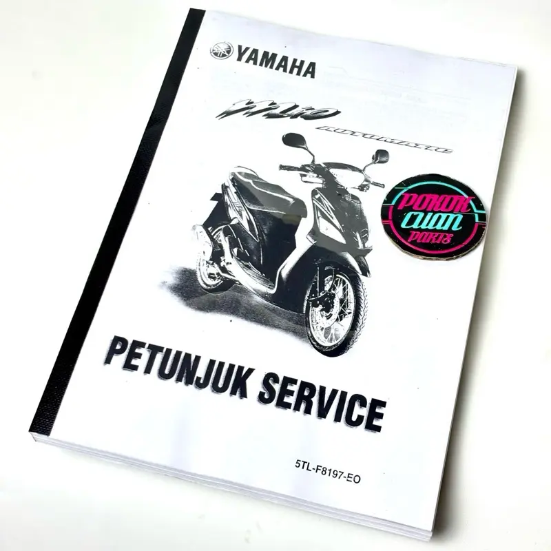 Buku manual service Yamaha MIO OLD SPORTY YGP