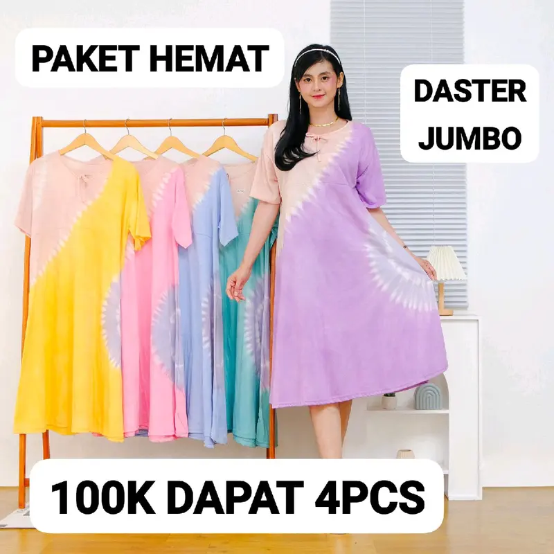 PAKET HEMAT DASTER JUMBO KAOS 100K DAPAT 3PCS 1