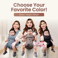 Gambar CuddleMe Wingme Carrier Gendongan Depan Bayi 5 Posisi 0-2 Tahun - Grey dari Berry Baby Kota Bandung 5 Tokopedia