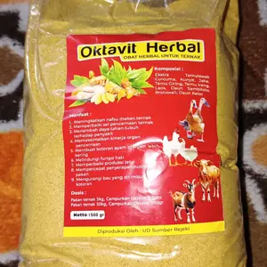 JAMU HEWAN TERNAK UNGGAS 500gr OKTAVIT HERBAL (HARUS BELI 2PCS/1KG)