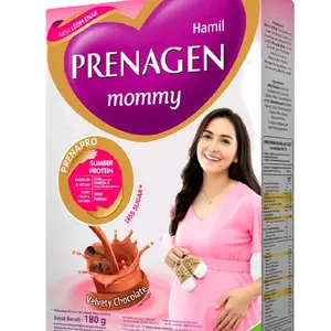 Prenagen Mommy Hamil Velvety Chocolate 180g - Sumber Protein & Omega-3 untuk Kesehatan Ibu Hamil