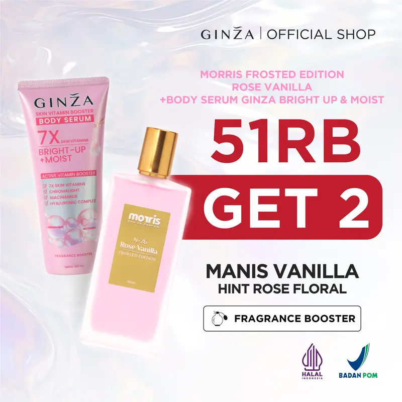 FYC - Morris Parfum Frosted/Glam Edition X Ginza Body Serum 180ml - All Variant 0
