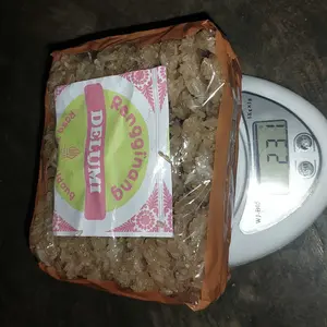 Rengginang terasi merk delumi isi 40 pcs ukuran mini/ renginang mentah/ ranginang rainbow