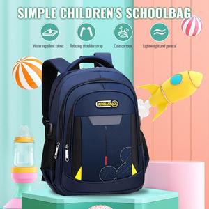 Schoolbag Backpack Elementary and Middle School Student Backpack Beg Sekolah Banyak Zip