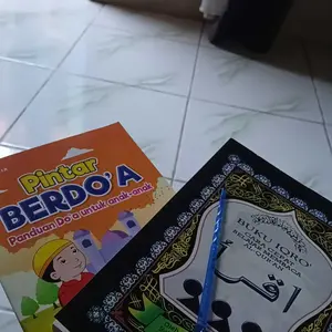 Buku Ikro & Doa Paket 2 Buku Ukuran Besar Panduan Doa Anak & Belajar Huruf Arab dengan Garansi Kalam 1 pcs