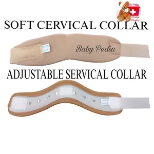 (BABY PEDIA) Cervical Collar Soft - Adjustable Cervical Collar- Penyangga Leher  - Neck Collar ONEHEALTH