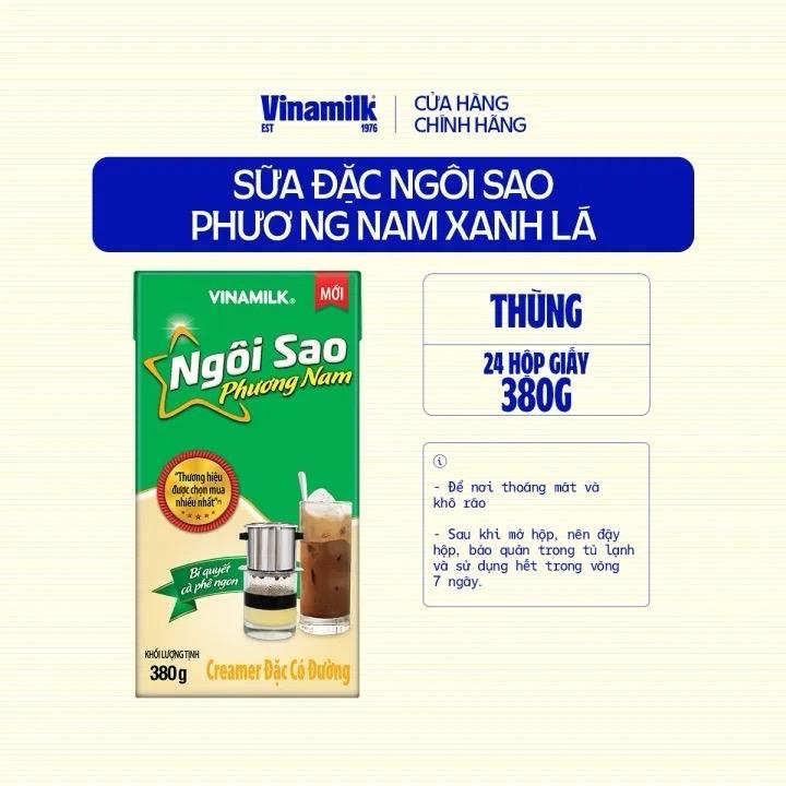 COMBO 5 HỘP Sữa Đặc Có Đường Ngôi Sao Phương Nam - Vinamilk - 380G