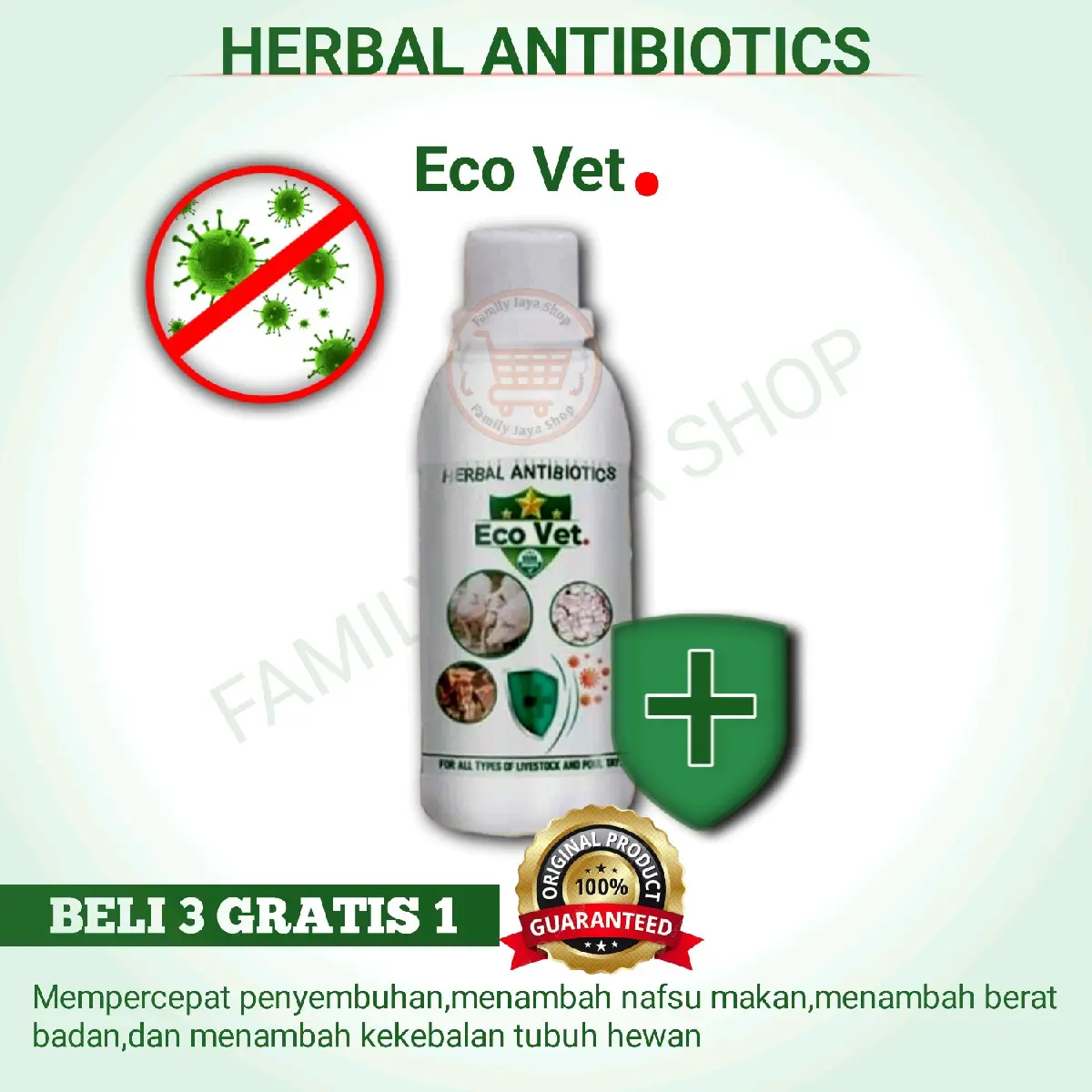 Ecovet nutrisi hewan ternak,dan hewan peliharaan,.